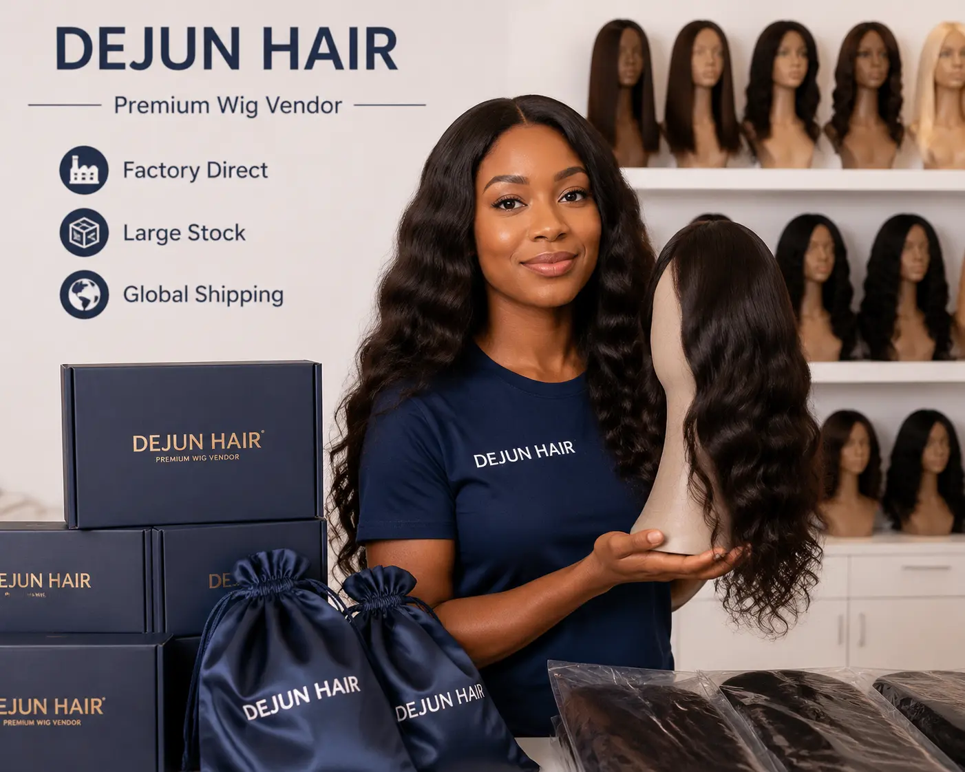 Best wholesale human hair wig vendors supplying global beauty businesses