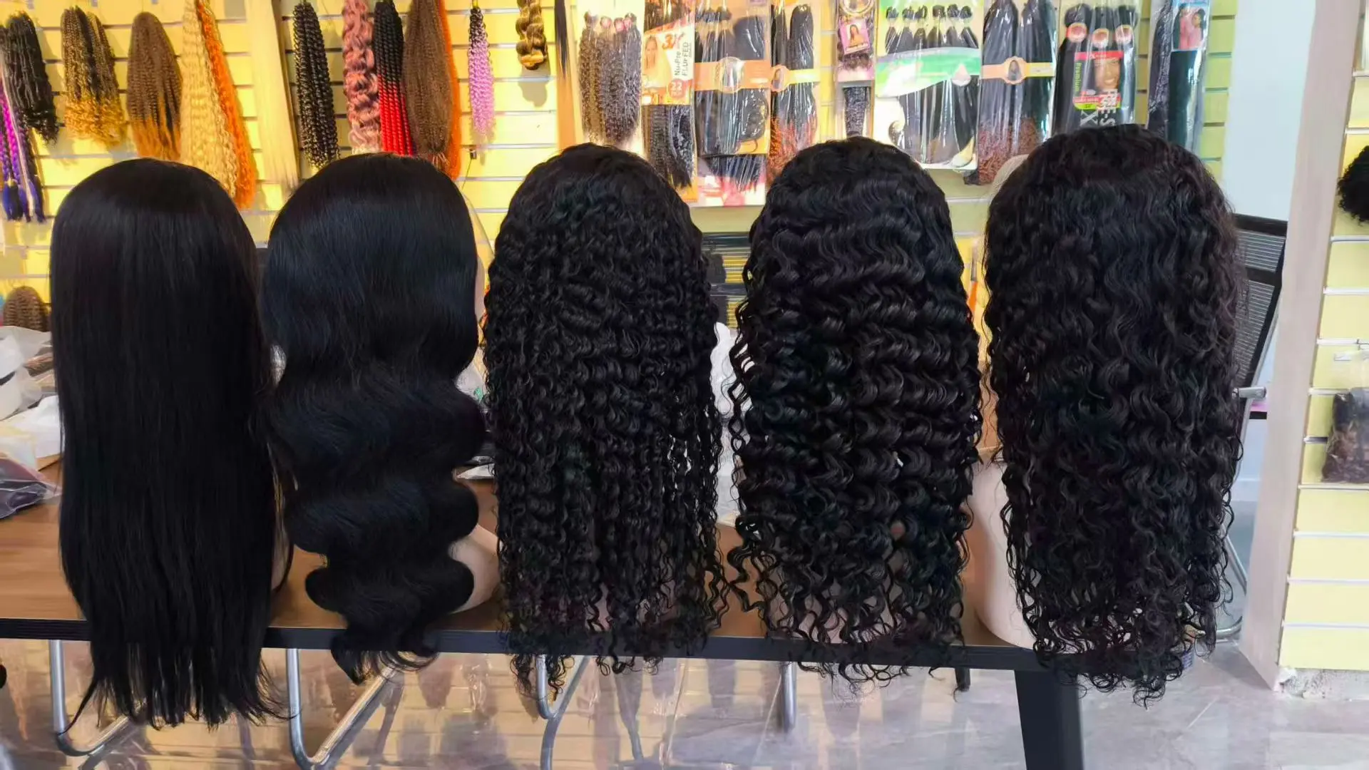 Wholesale synthetic wigs collection from a professional synthetic wig manufacturer in China