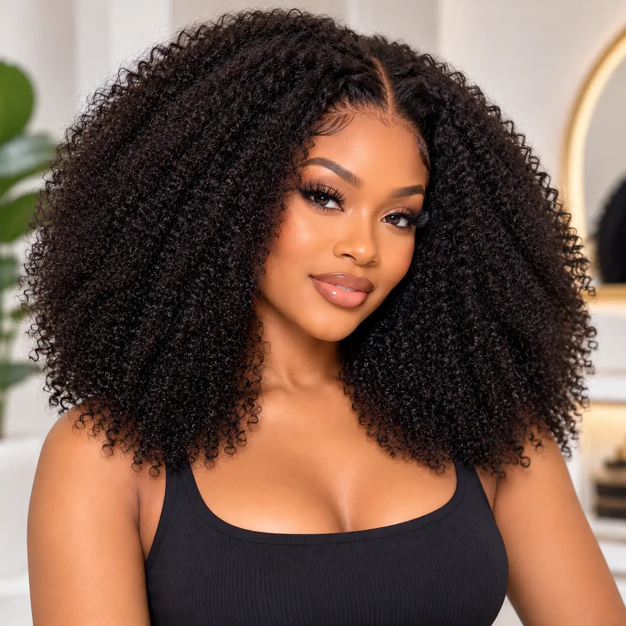 Afro kinky human hair wigs wholesale supplier for salons and wig businesses